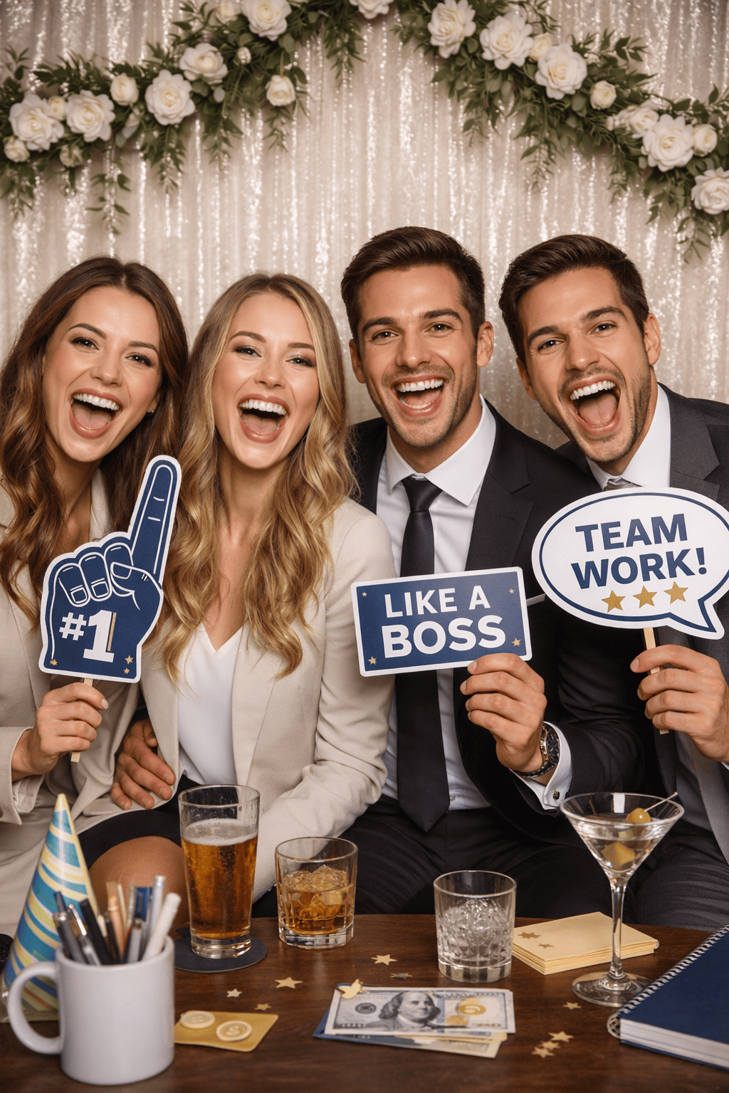 Photo booth for company events