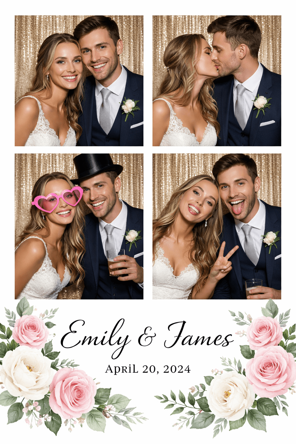 Wedding photo booth