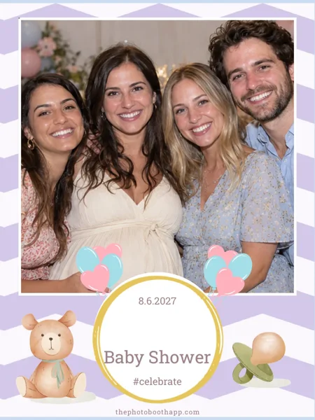 Blue Baby portrait with example photos