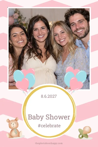 Pink Baby portrait with example photos