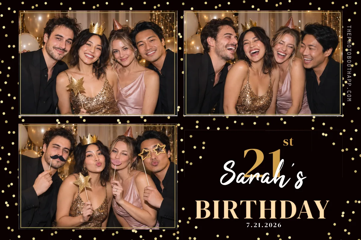 Birthday with example photos