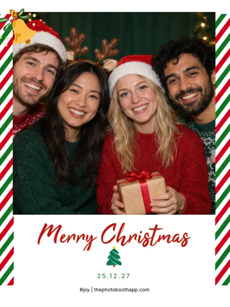 Celebrate portrait with example photos
