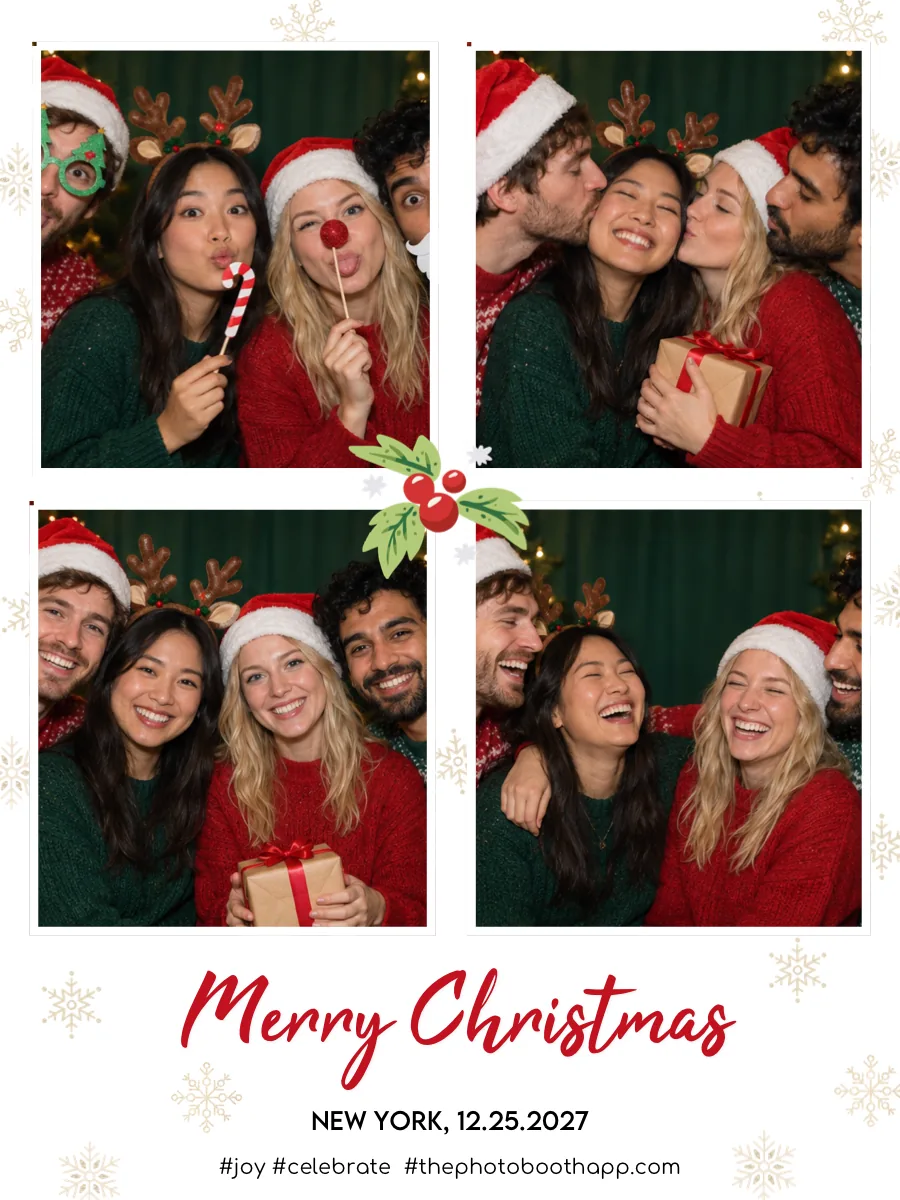 Merry Christmas with example photos