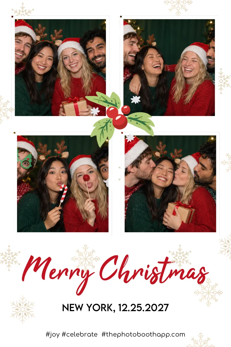 Merry Christmas with example photos