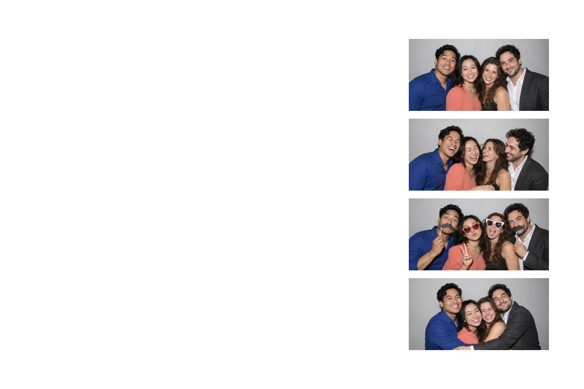 6 x 4 Strip Right with example photos
