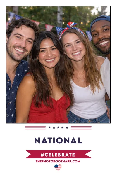 National portrait with example photos