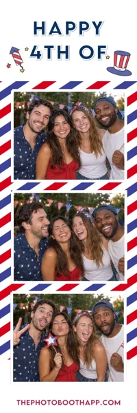 Stripes 3 Photos photo strip with example photos