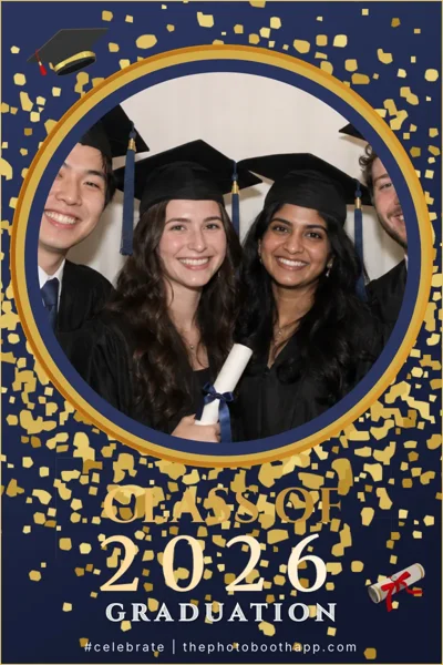 Class portrait with example photos