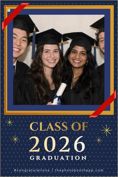 Congratulations portrait with example photos