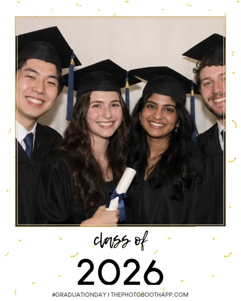Graduation Day portrait with example photos