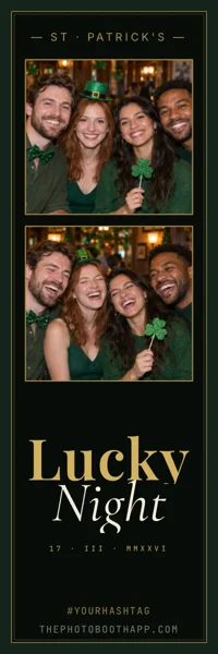 Lucky Night photo strip with example photos