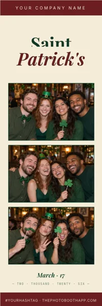 Pub Poster photo strip with example photos