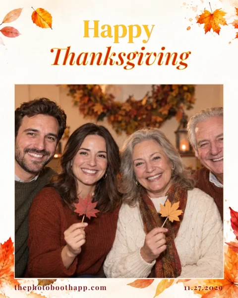 Happy portrait with example photos