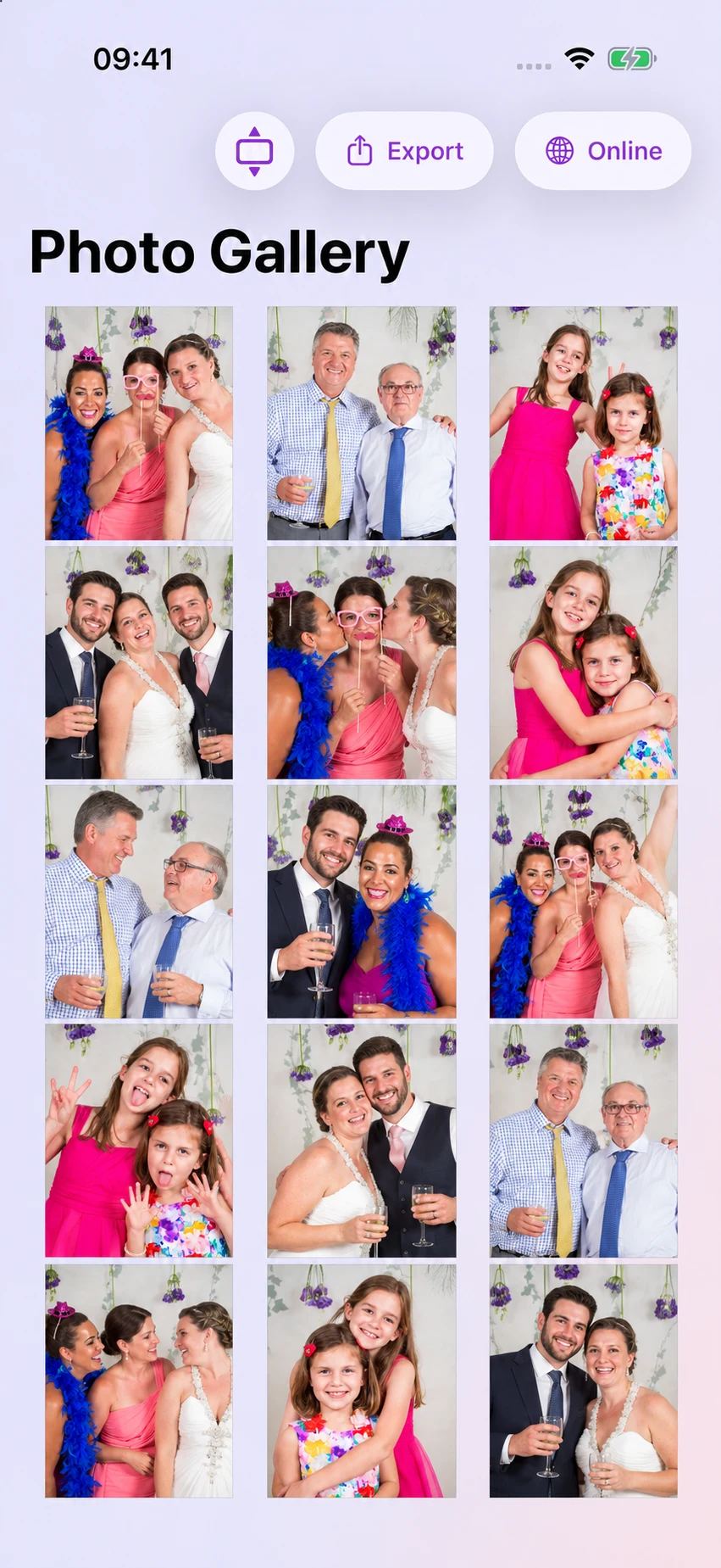 Gallery on iPhone