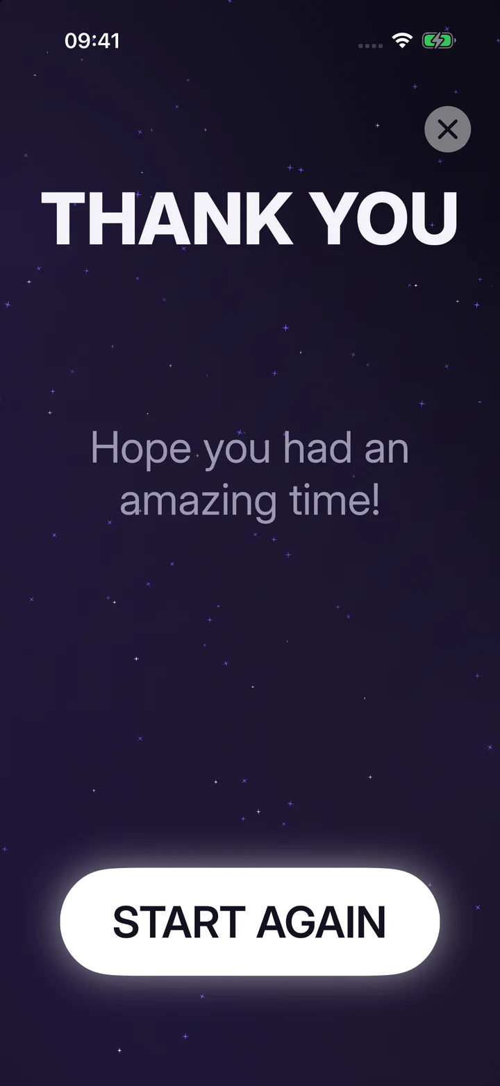 Goodbye on iPhone